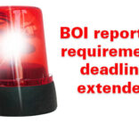 BOI reporting requirements deadline extended